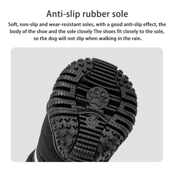 Dog Winter Boots Waterproof - Image 3