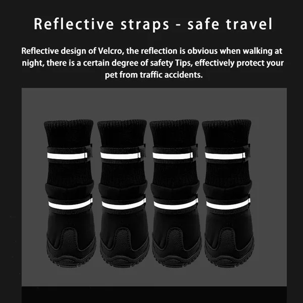 Dog Winter Boots Waterproof - Image 4