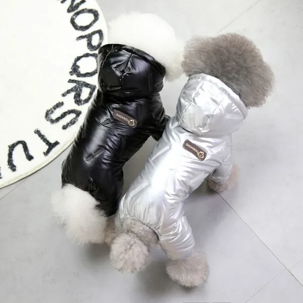 dog clothes for small dog New design Teddy Winter Pet Waterproof Dog Coat Hoodies