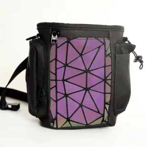 Waterproof Colorful Reflective Carrier Purse Pet Snack Walking Treat Bag Carrier Purse Dog Training Bag