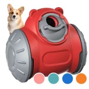 Dog Cat Feeding Toys Intelligent No Fall Feeding Carts Pet Food Dispenser