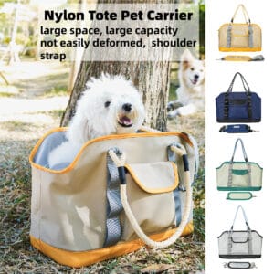 A Large-Capacity Lightweight And Portable Pet Travel Bag That Is Breathable