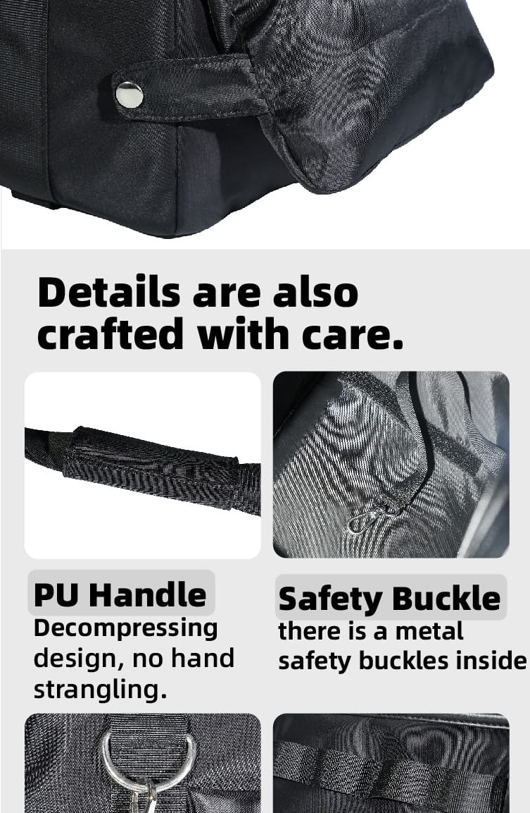 Transportbox für Haustiere zusammenklappbarer Reiseträger für Haustiere Pet Portable Folding Travel Carrier - Image 7